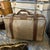 1970s Iconic Gucci Gg Monogram Canvas and Web Stripes Suitcase For Sale - Image 12 of 16