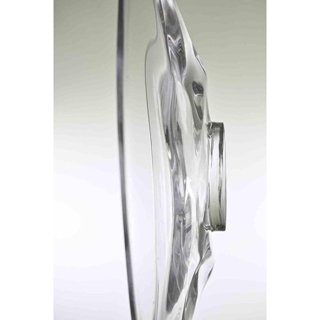Vintage Italian Murano Glass Plate, 1970s For Sale - Image 4 of 6