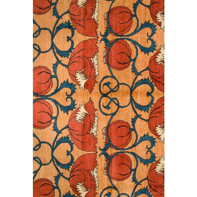 1900 - 1909 Antique Persian Lori Baft Rug With Pomegranate Motifs by Rug & Kilim, 1900-1909 For Sale - Image 5 of 9