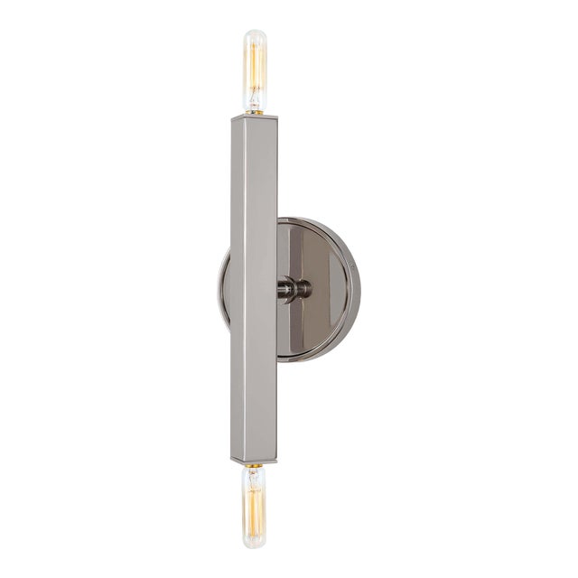 Regina Andrew Viper Sconce in Polished Nickel For Sale