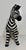 Seated Glazed Ceramic Zebra Sculpture, Bassano, 2000s For Sale - Image 4 of 11