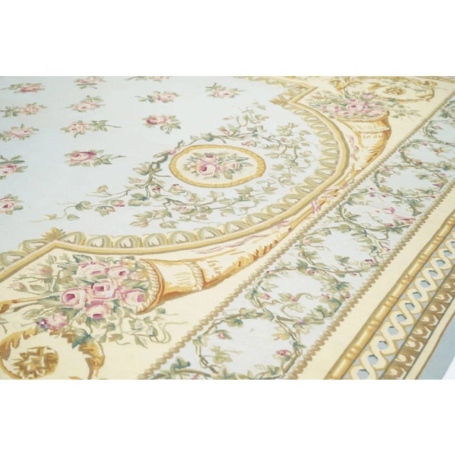 19th Century Aubusson Rug 7'9'' X 9'11'' For Sale - Image 5 of 7
