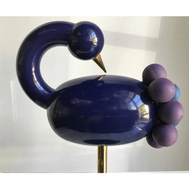 Kranich Sculpture by Kaija Helena Aarikka-Ruokonen for Aarikka Finnland, 1970s For Sale - Image 9 of 12