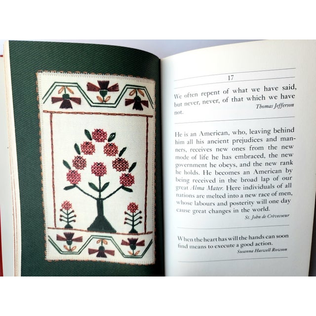 American 1974 Vintage Early American Wisdom Illustrated Book For Sale - Image 3 of 10