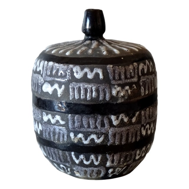 Scandinavian Ceramic Vase, 1960s For Sale