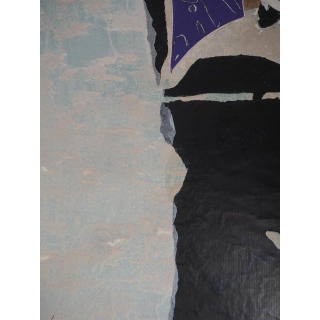 François-Xavier Fagniez, Angel, Engraving in Carborundum For Sale - Image 5 of 9