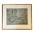 Mid-Century Signed 1960's Francis Kelly Etching For Sale
