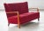 Danish Art Deco or Early Midcentury Sofa With Open Wooden Armrests, 1930's For Sale In New York - Image 6 of 10
