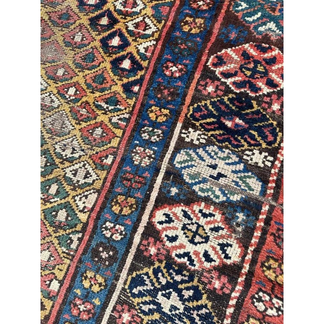 19th Century Kurdish Distressed Rug For Sale - Image 16 of 18