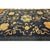 Chinese Antique Traditional Elements Chinese Peking Floral Medallion Blue 1880s Rug For Sale - Image 3 of 10