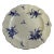 Late 19th Century English Blue and White Porcelain Small Decorative Plate For Sale