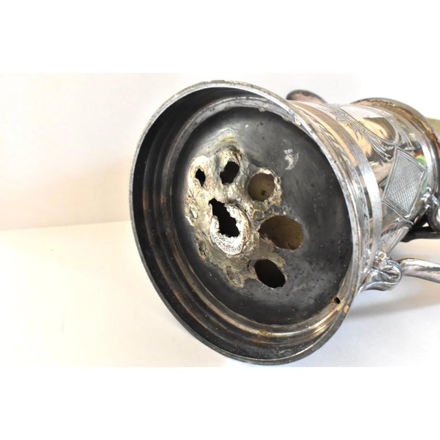 Antique C.1860-1870 Reed & Barton Stimpson Silver Plate Water Pitcher For Sale - Image 12 of 13