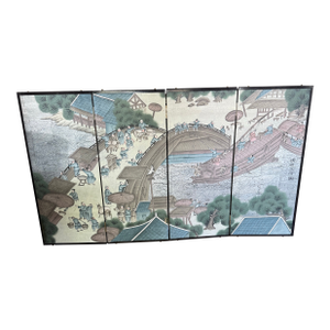 Old Chinese Screen