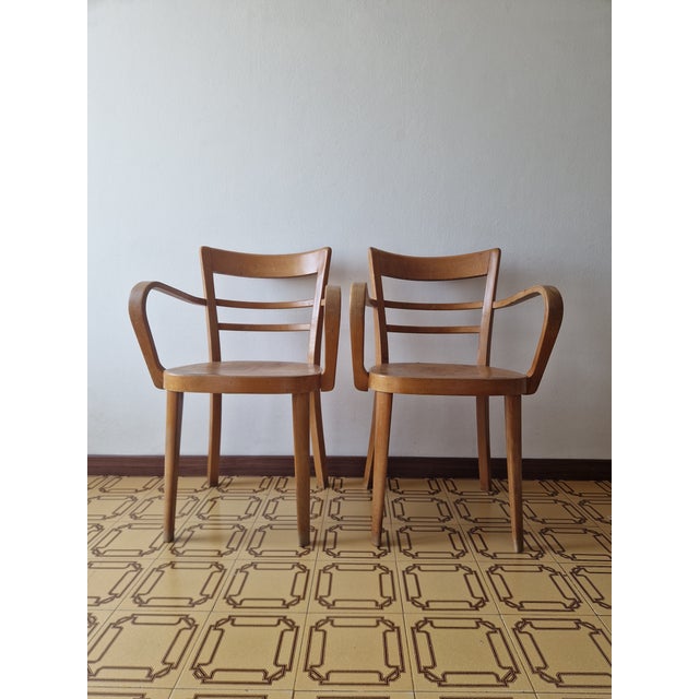 Vintage Armchairs from ARC Vimercate, Milan, 1950s, Set of 2 For Sale - Image 4 of 17