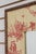 Chintz Crackle Painted Red and Cream Wall Mirror For Sale - Image 10 of 13