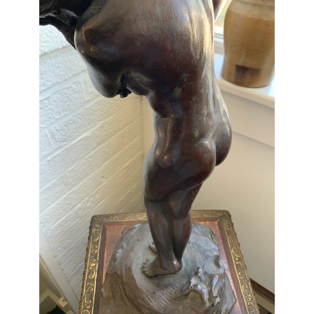 1920s 20th Century Bronze Figural Sculpture by Artist Nanna Matthews Bryant For Sale - Image 5 of 9