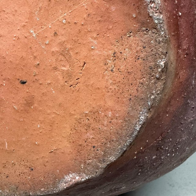 Large Shigaraki Tsubo Monumental Floor Vase, 1940s For Sale - Image 15 of 16