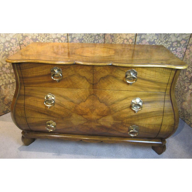 1980s Italian Bombe Style Chest of Drawers Chairish