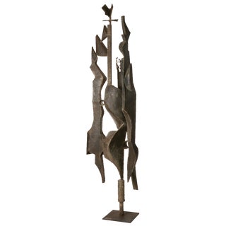Antonio Saura, Abstract Sculpture, 1968, Iron For Sale