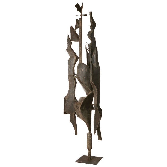 Antonio Saura, Abstract Sculpture, 1968, Iron For Sale