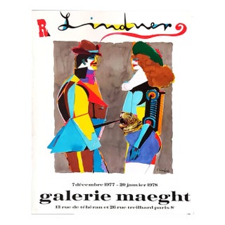 Richard Lindner, Exhibition Poster, 1978, Lithograph For Sale