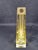 Citrine Drop Cut Engraved Glass Vase by Antonin Drobnik for ZBS, 1960s For Sale - Image 11 of 14