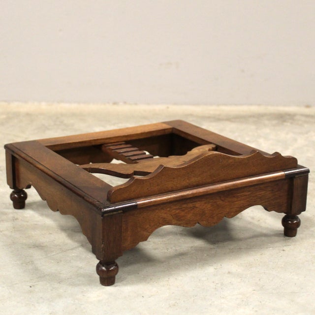 Wood 19th Century Italian Table Lectern in Walnut For Sale - Image 7 of 13