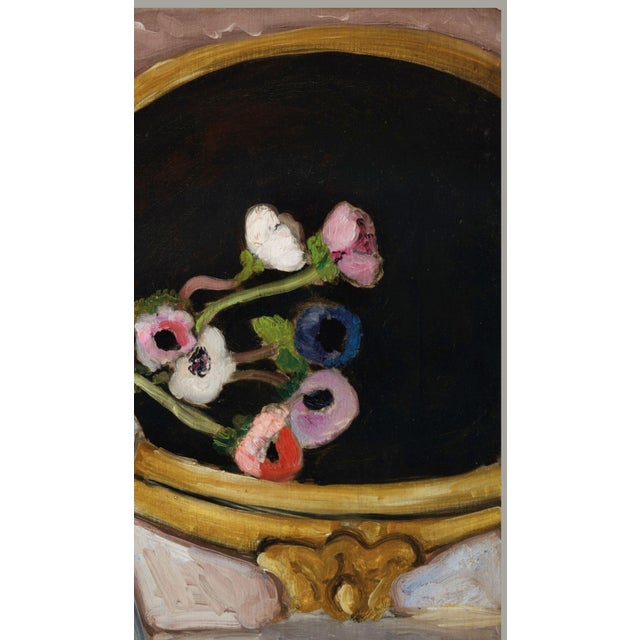 Not Yet Made - Made To Order 1919 French Floral Still Life Art Print, Black Mirror and Anemones by Henri Matisse - 36" X 48" For Sale - Image 5 of 8