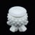 Mid 20th Century Fenton Hobnail Ruffled Edge Double Crimped Vase For Sale In Cleveland - Image 6 of 7