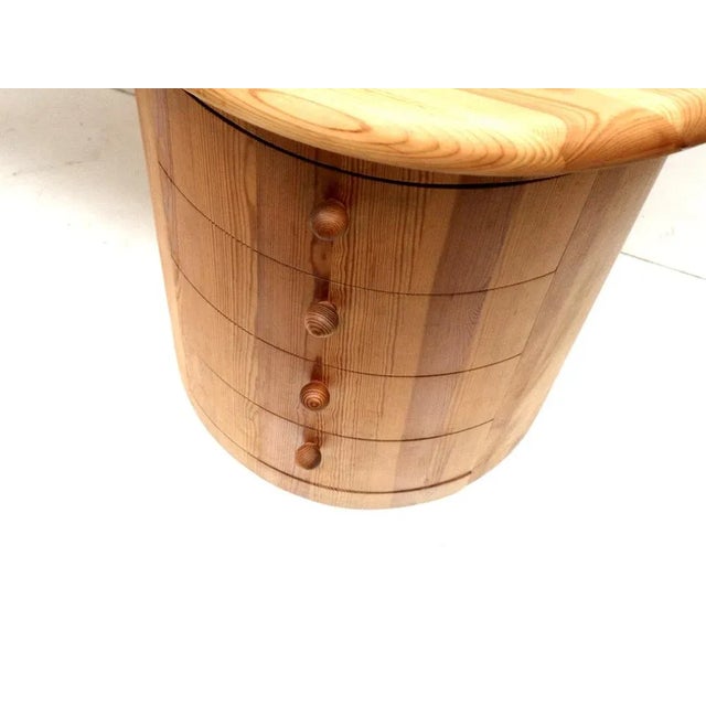 Kidney-Shaped Desk from C. F. Christensen Silkeborg, 1970 For Sale - Image 6 of 8