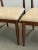 Brown 1950s Sculptural Walnut Dining Chairs - Set of Six For Sale - Image 8 of 18