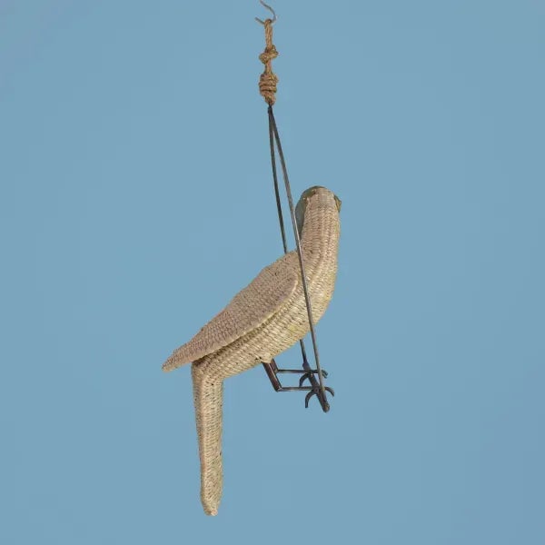 Boho Chic Toucan on a Swing For Sale - Image 3 of 9