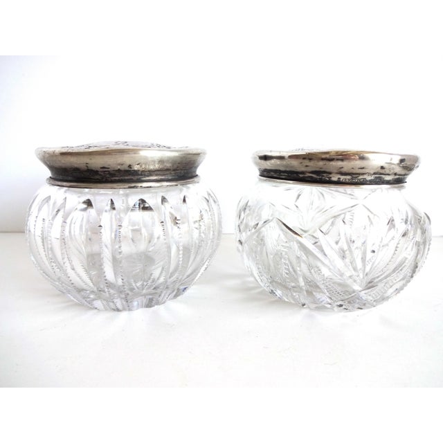 Antique Art Nouveau Sterling Silver Dresser Set - 7 Pieces For Sale In San Francisco - Image 6 of 13