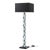 Venice laguna floor lamp by morici dimensions: w 30 x d 30 x h 150 cm, lampshade h 30 cm materials: wood, inlay veneer....
