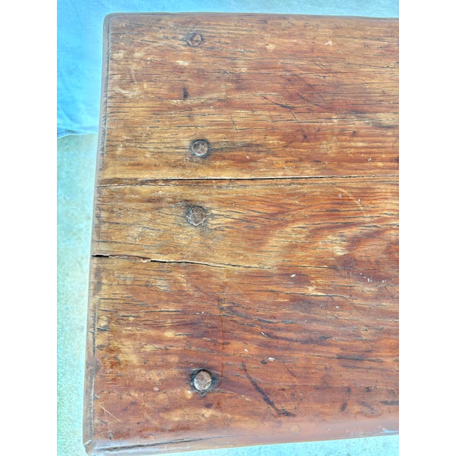 Early 20th Century Spanish Pine Side Table For Sale - Image 11 of 12