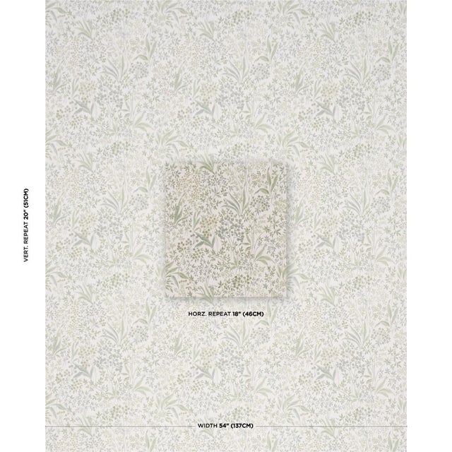 A densely detailed design filled with life and movement, Boråstapeter Nocturne fabric features a charming small-scale...