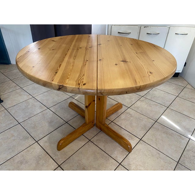 Vintage Extensible Dining Table, 1970, Set of 3 For Sale - Image 17 of 18