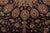 Tabriz Rug 6’6” X 9’7” Blue Wool Vintage Traditional Hand-Knotted Carpet For Sale - Image 10 of 15