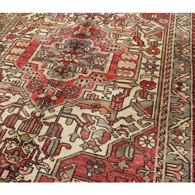 1940s Semi Vintage Lilihan Rug - 4′4″ × 6′6″ For Sale - Image 9 of 12