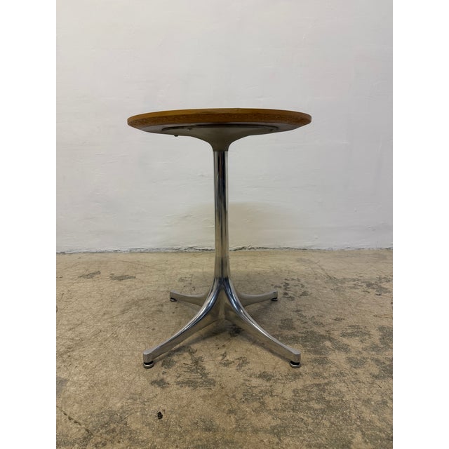 Mid-Century Modern Nelson Pedestal Table by George Nelson for Herman Miller For Sale - Image 3 of 14