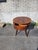 Beautiful Flame Mahogany Center Table Made Attributed to Weiman Furniture American Made For Sale - Image 12 of 12