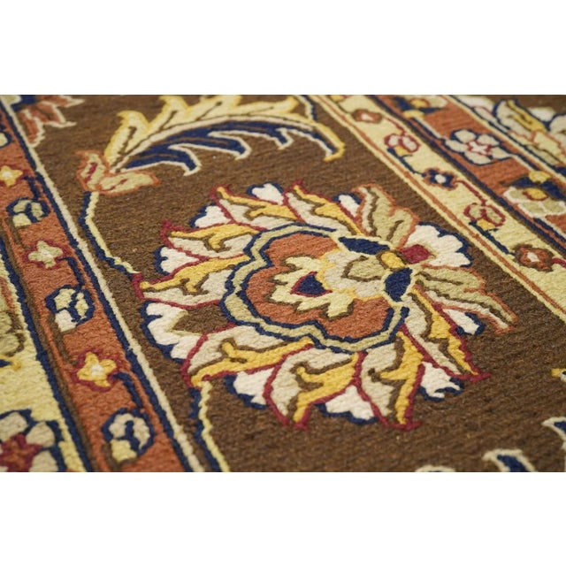 Ivory Sumak Rug 10' X 14' For Sale - Image 8 of 12