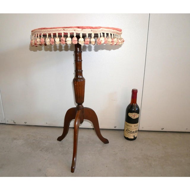 English Round Side Table, 1890s For Sale - Image 9 of 10