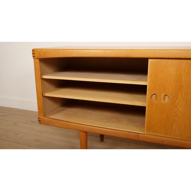 Vintage Sideboard in Oak by H.W. Klein for Bramin For Sale - Image 10 of 15