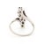 Vintage 18-Carat Gold Ring, Sapphire and Diamonds - Circa 1960 For Sale - Image 4 of 6