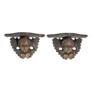 Vintage Portuguese Corbels, Set of 2 For Sale
