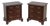 Pair of Stickley Cherry 3 Drawer Nightstands For Sale