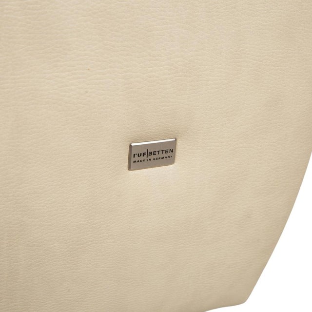 Loftline Bed in Cream Faux Leather with Storage Box from Ruf For Sale - Image 12 of 17