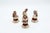 Metal Choirboys with Silver Bases, Set of 4 For Sale - Image 7 of 7