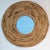Contemporary Woven Seagrass Coastal Circle Wall Mirror For Sale - Image 3 of 12